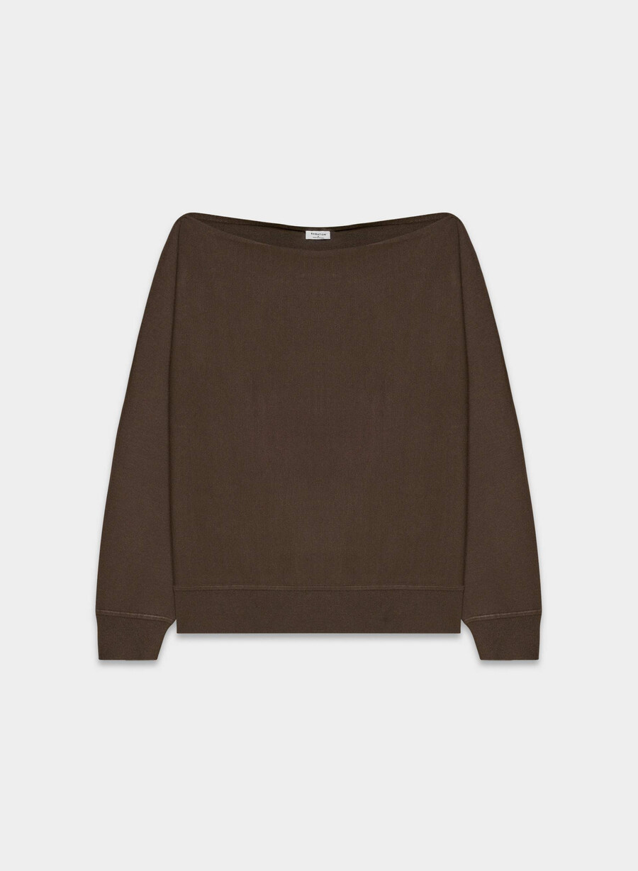 inspirationströja - wonder yarn rich mocha brun