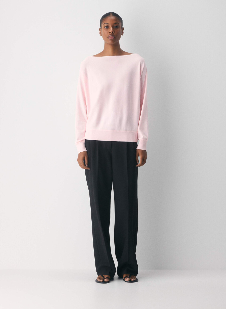 inspirationströja - wonder yarn villa pink