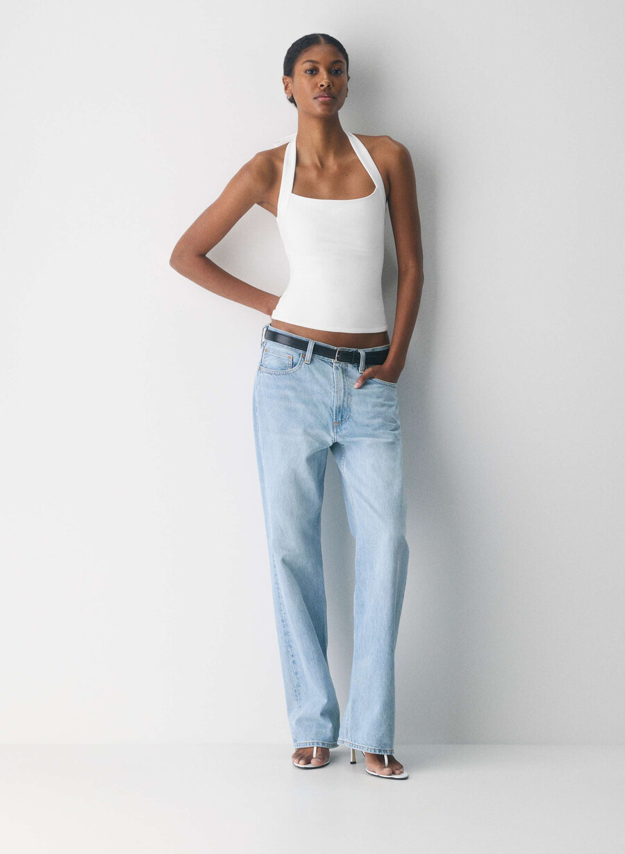 casual contour optimum halter top vit