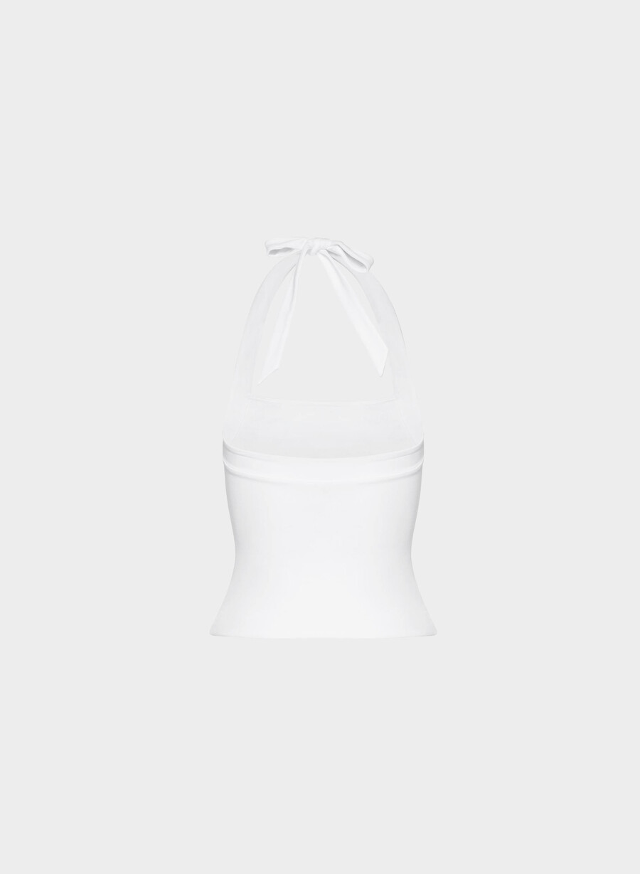 casual contour optimum halter top vit