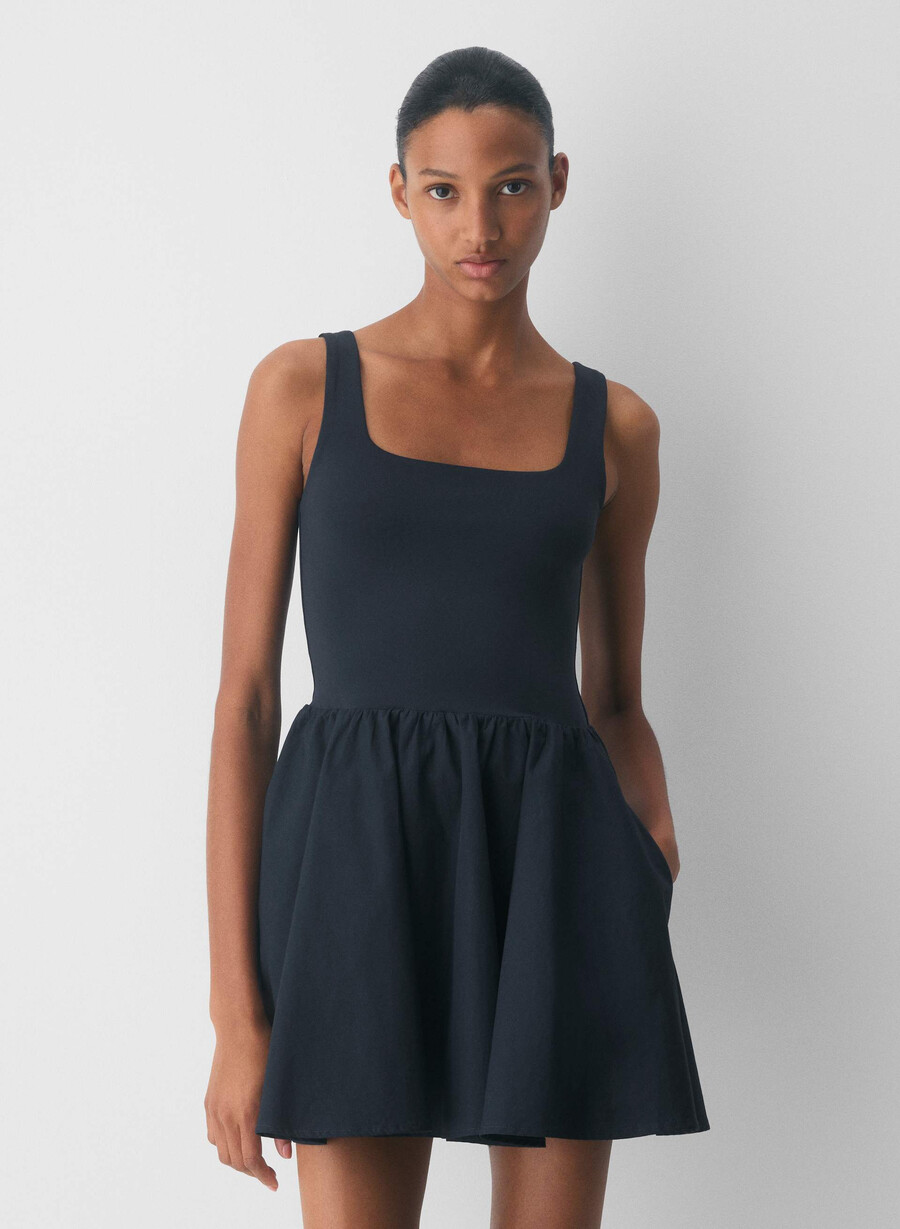 revive poplin miniklänning admiral