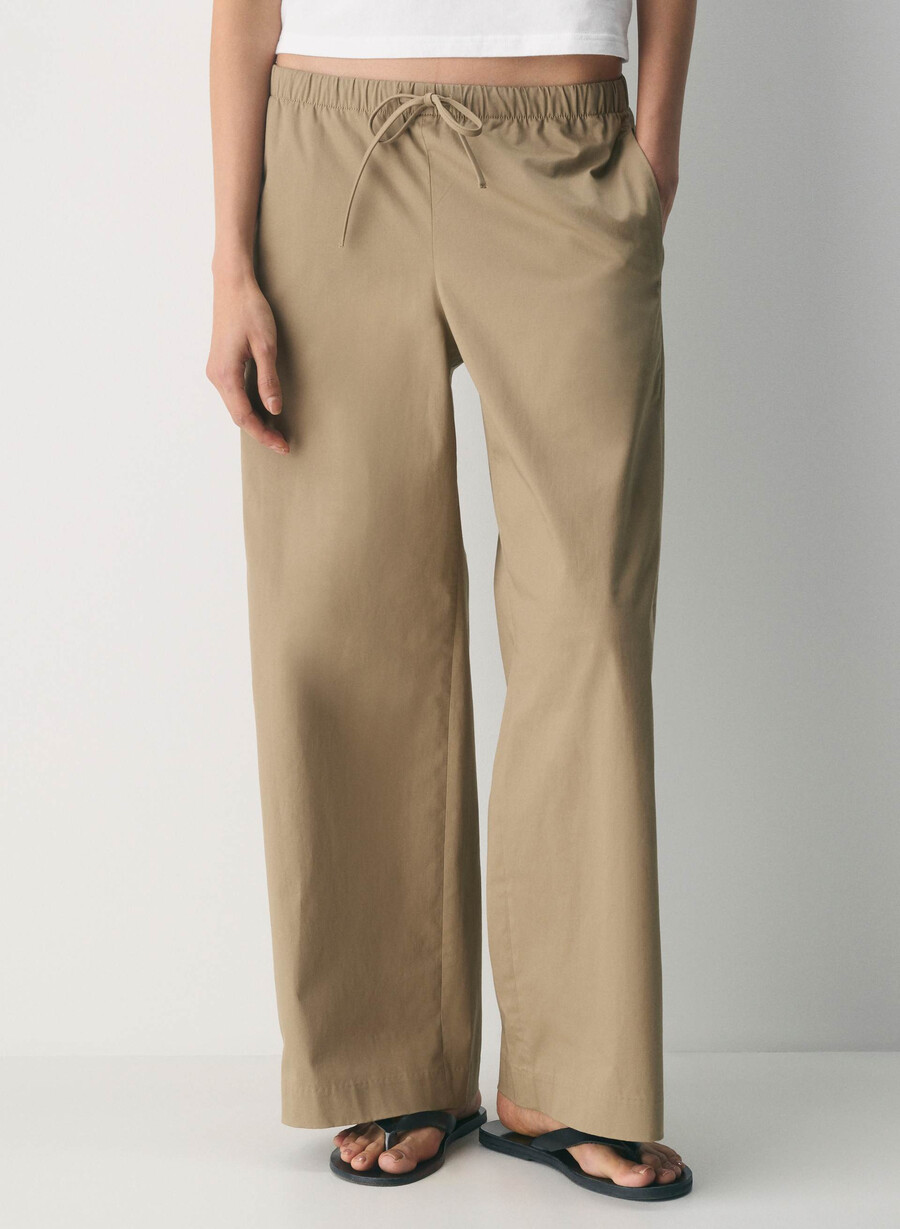 oberlin byxa - chino macchiato brun