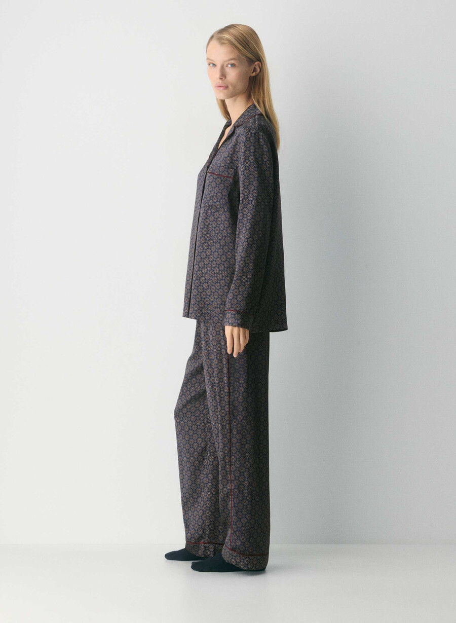 nightside sidenpyjamasskjorta admiralcardamon