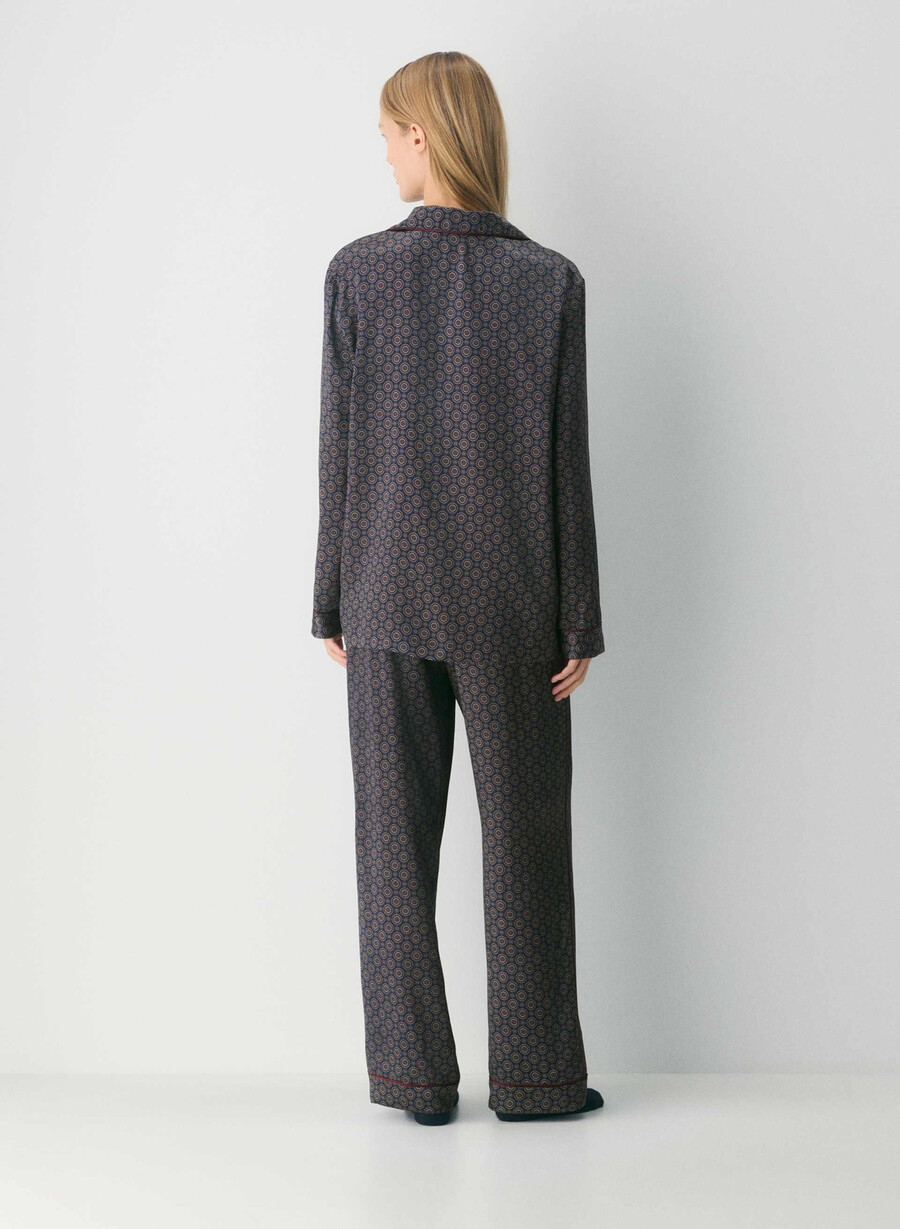 nightside sidenpyjamasskjorta admiralcardamon