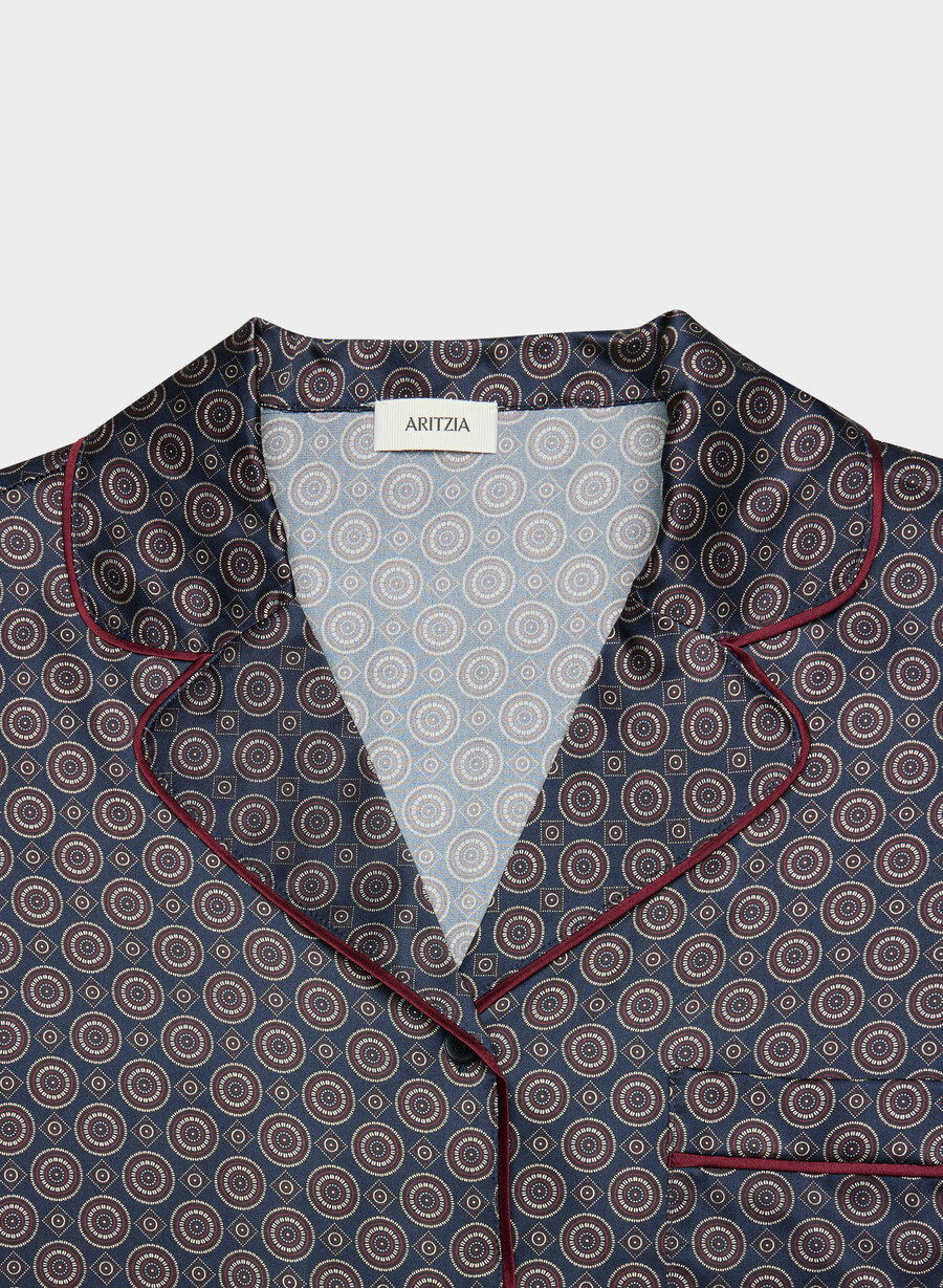 nightside sidenpyjamasskjorta admiralcardamon