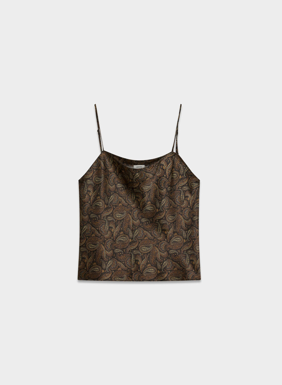 nightside silk pyjamas camisole drk nt nvycnmn