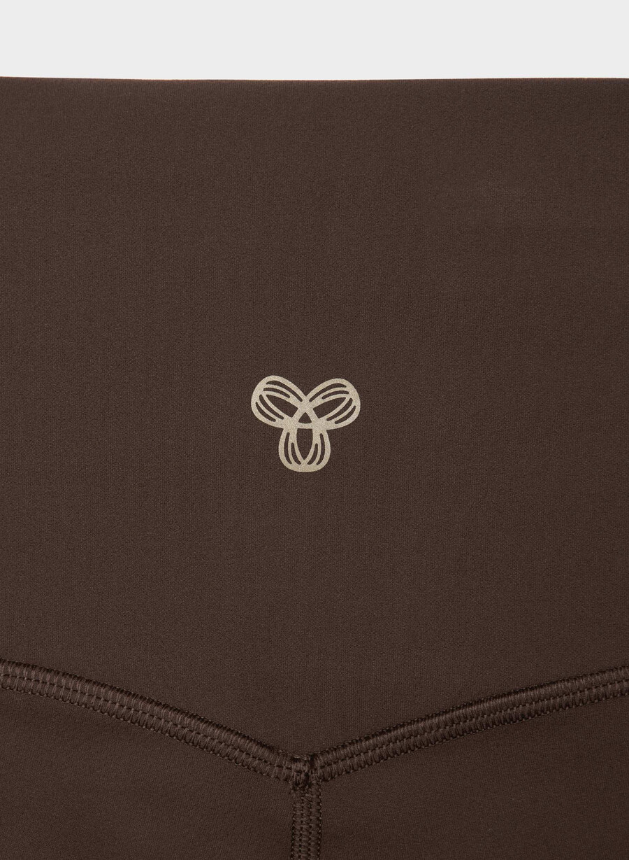 butter cheeky infinite hi flare 76 cm leggings mokkabrun