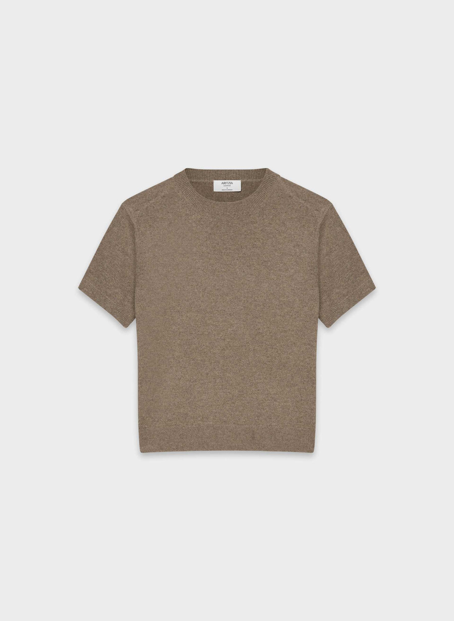 bare cashmere bloor tröja ljungfärgad folio brun