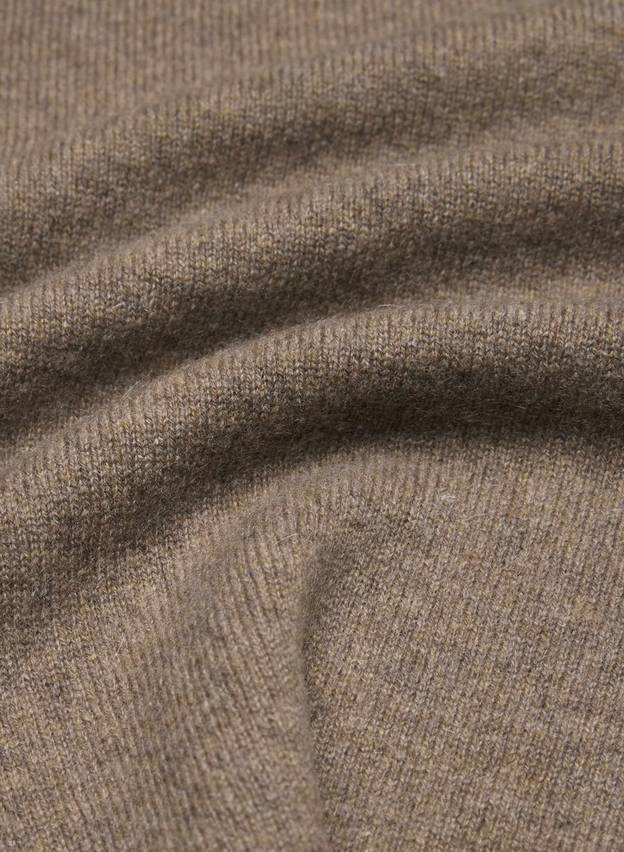 bare cashmere bloor tröja ljungfärgad folio brun