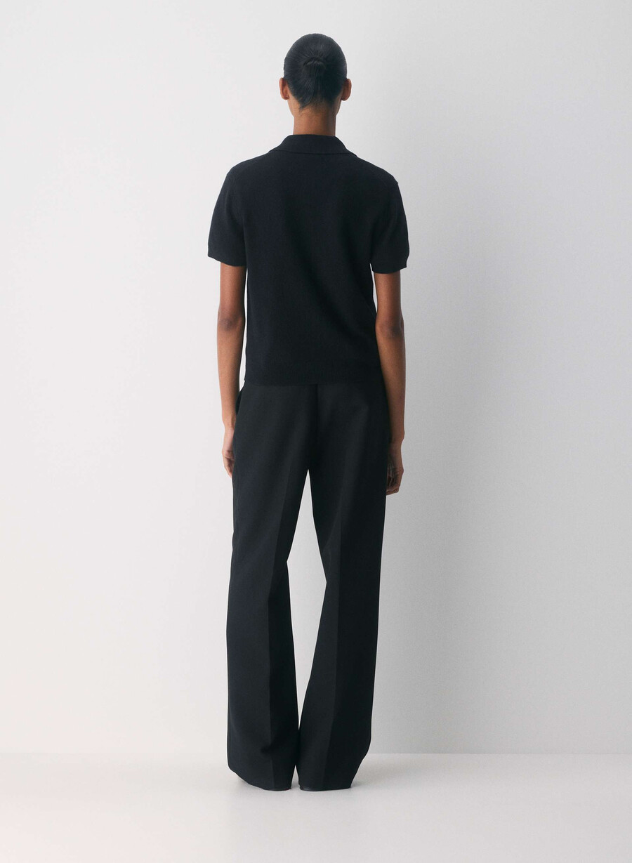 bare cashmere cellini polotröja svart
