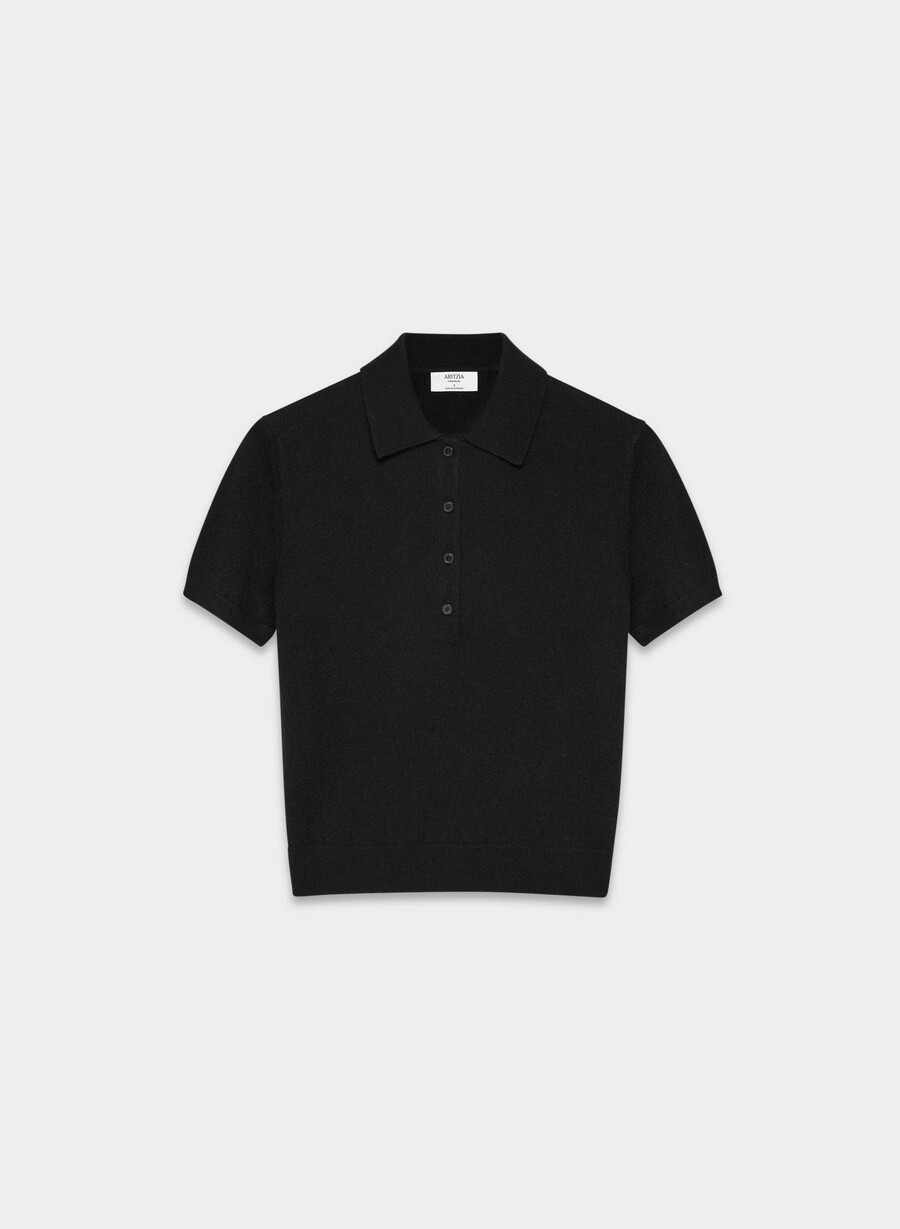 bare cashmere cellini polotröja svart