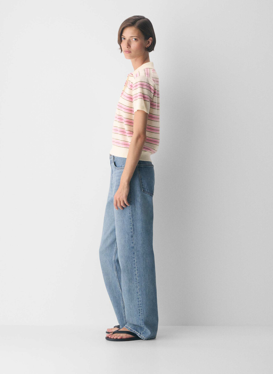 bare cashmere cellini polotröja lght brch jlybn rosa