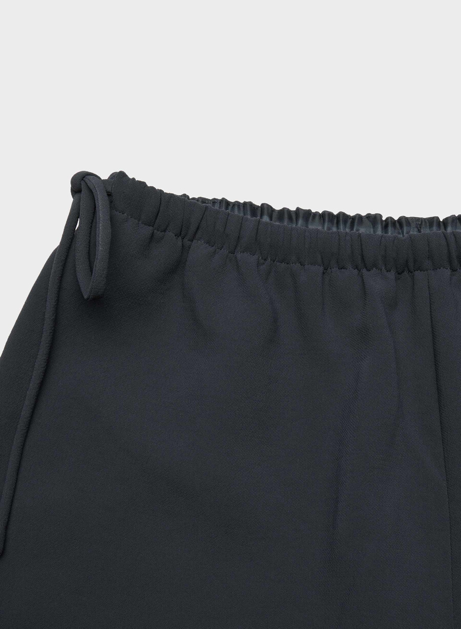 hantverksshorts - crepette mÖrk natt marinblÅ