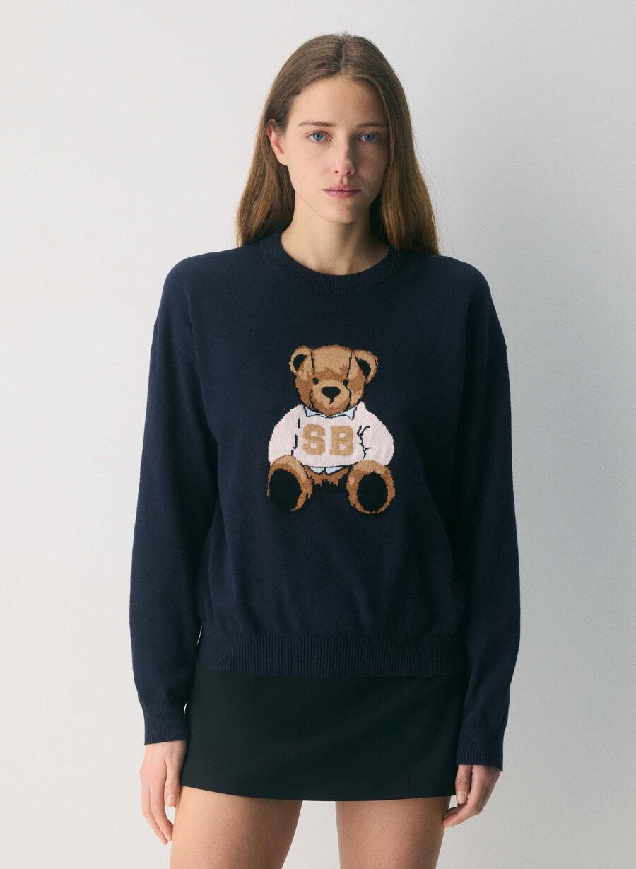 cotton charm prep icon-tröja ttl eclps teddy bea
