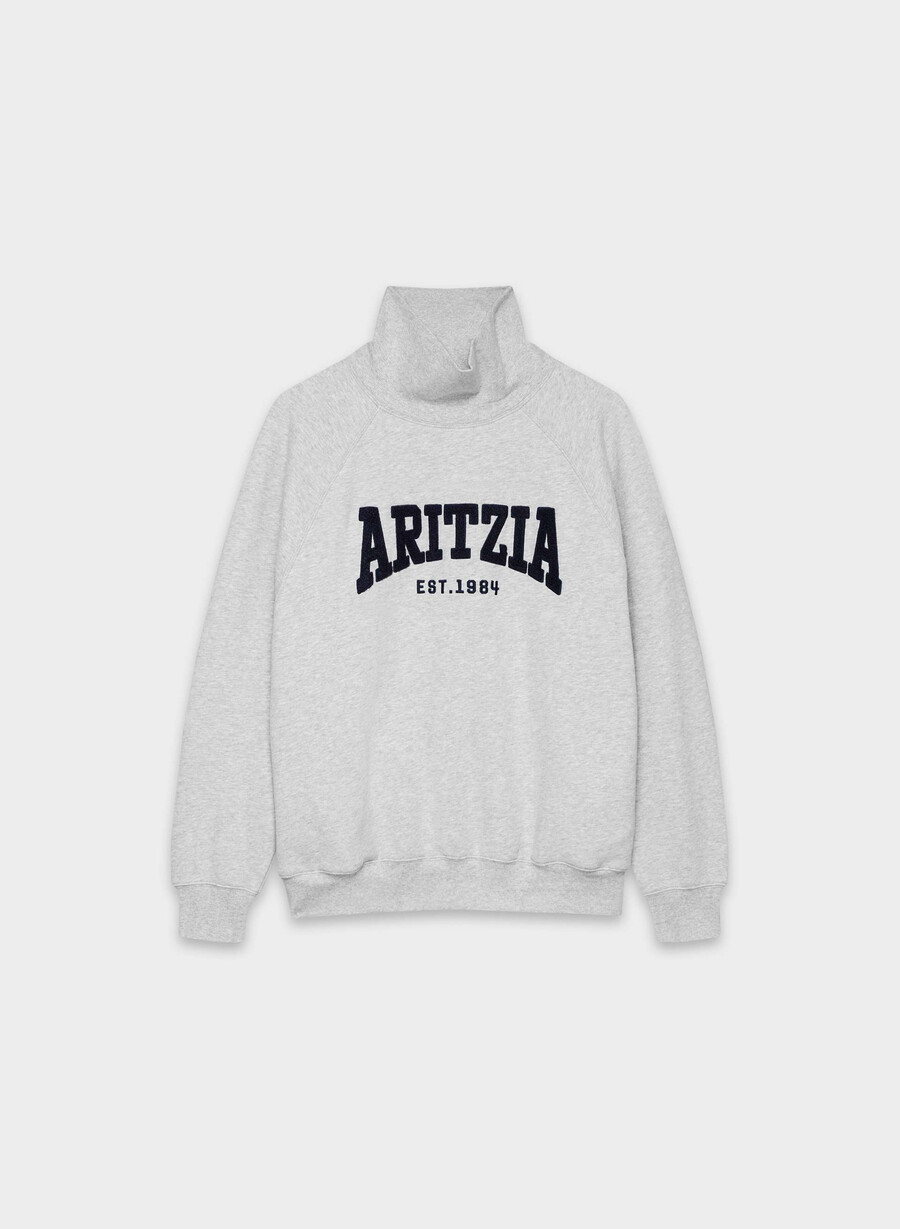 mysig fleece mega raglan trattkrage h krom admiral