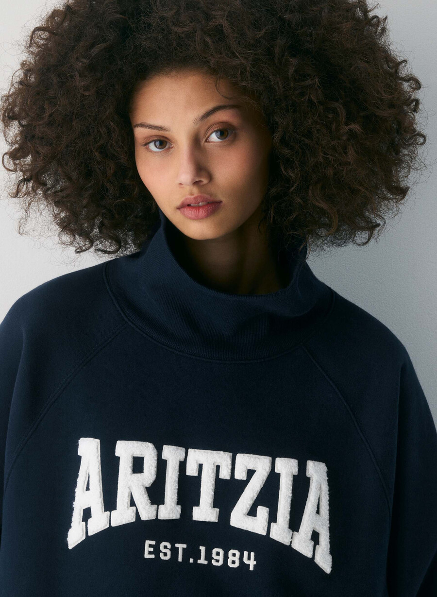 mysig sweatfleece mega raglan trattkrage admiral ljus bjÖrk