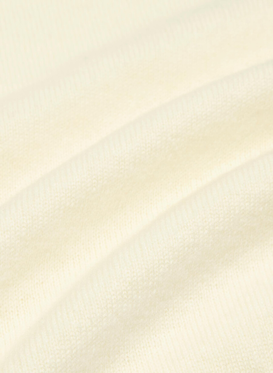 bare cashmere kompositionströja ljus bjÖrk
