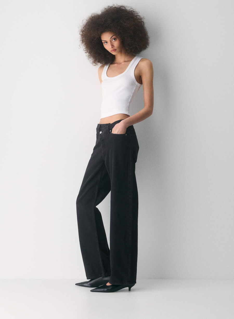 agolde arc criss cross jeans phase
