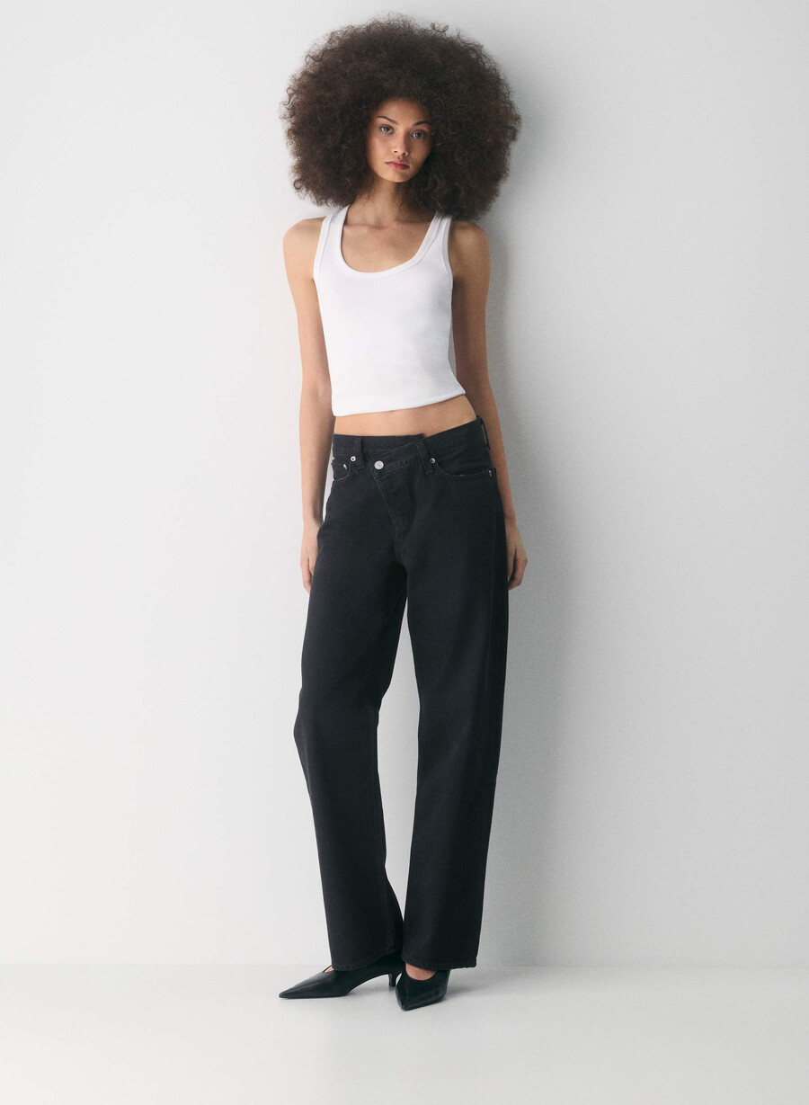 agolde arc criss cross jeans phase