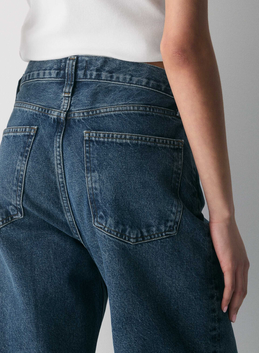 agolde arc criss cross jeans form