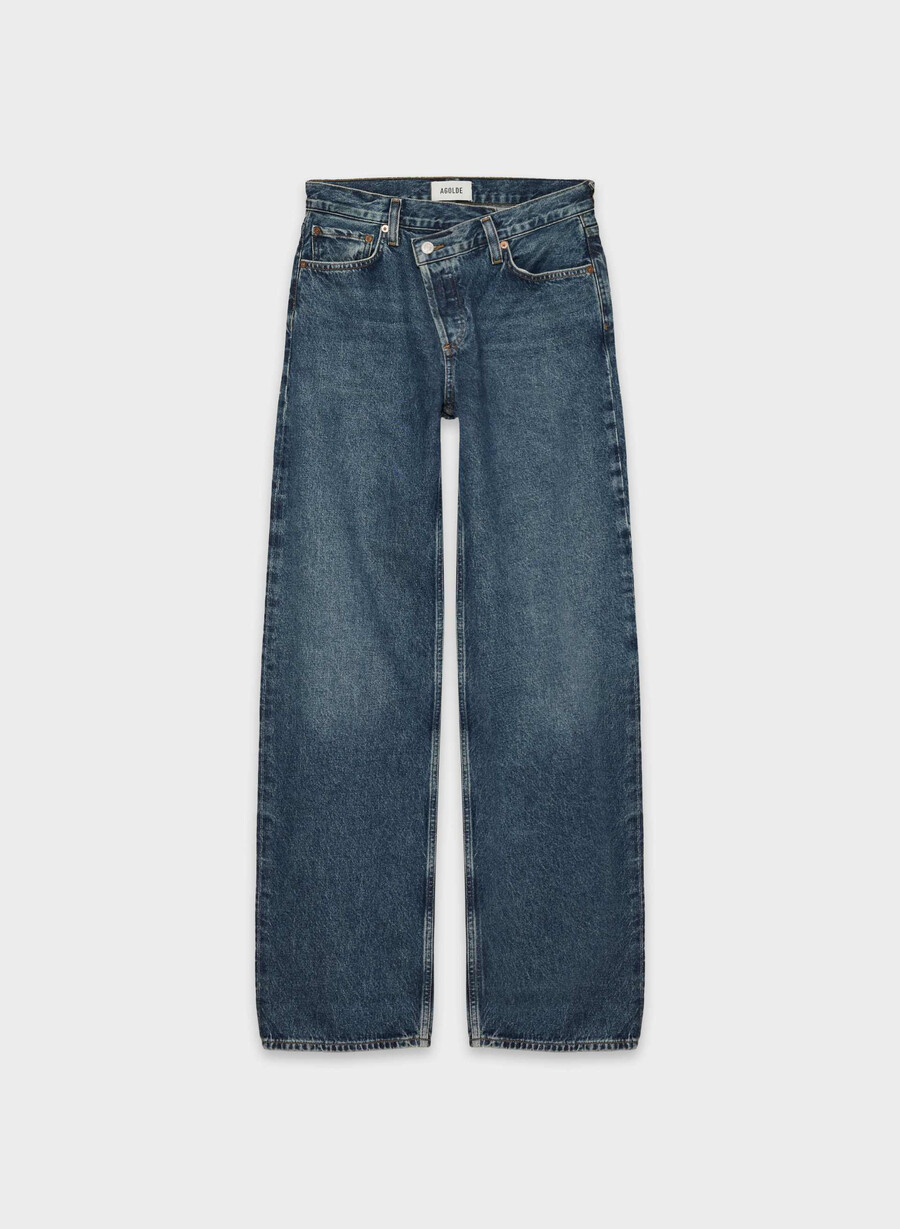agolde arc criss cross jeans form