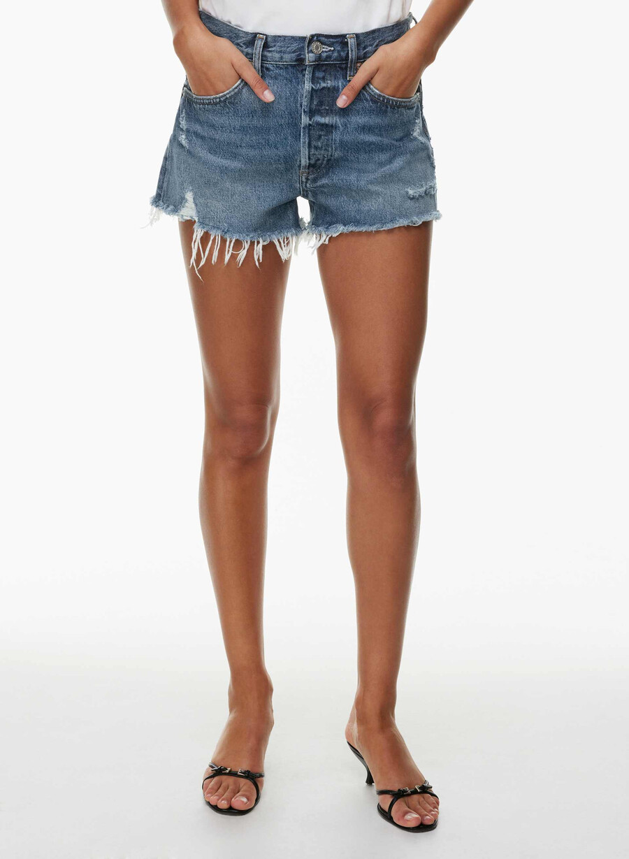 agolde parker jeanshorts mÖrk swapmeet