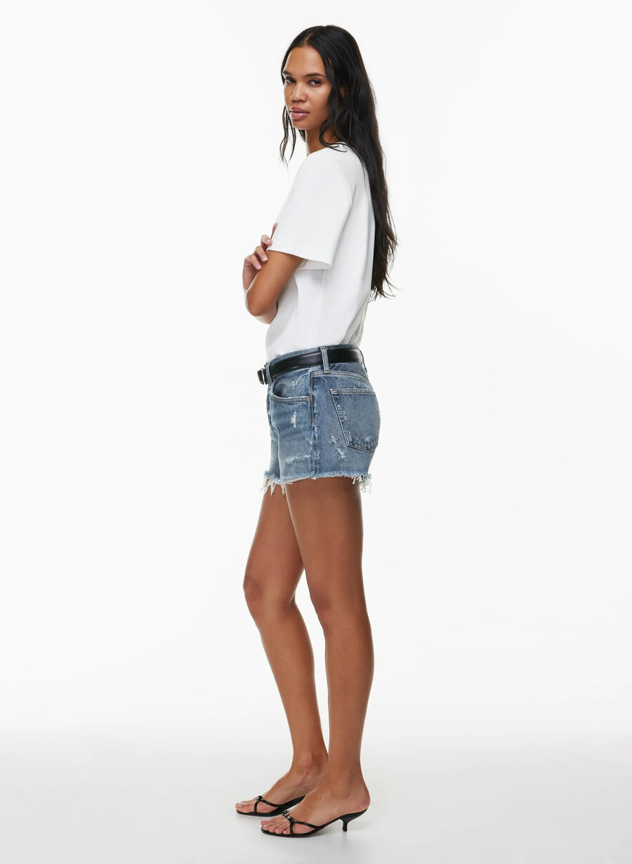 agolde parker jeanshorts mÖrk swapmeet