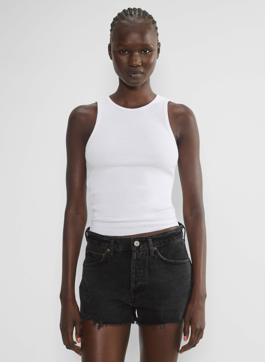 agolde parker jeanshorts tema