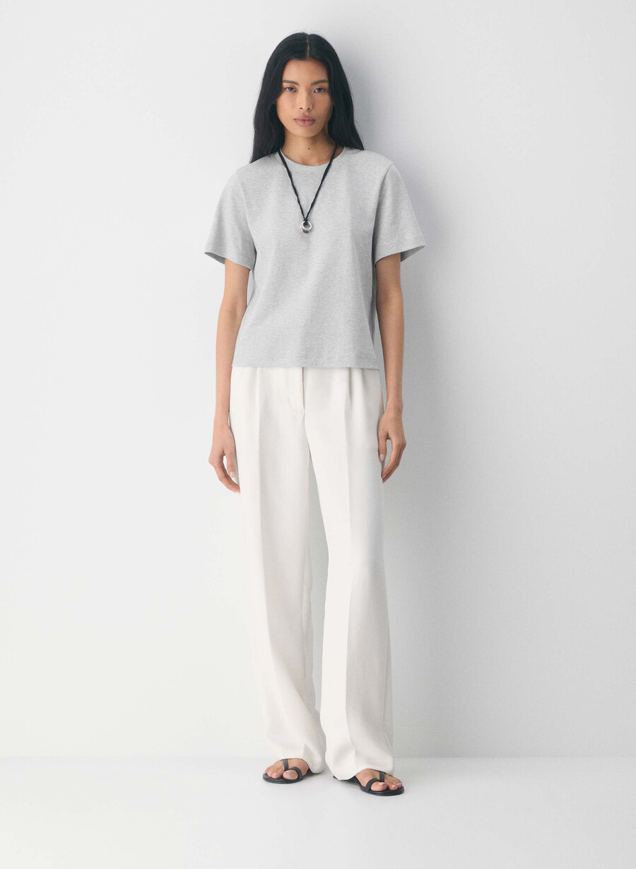 the effortless pant - crepette ljus bjÖrk