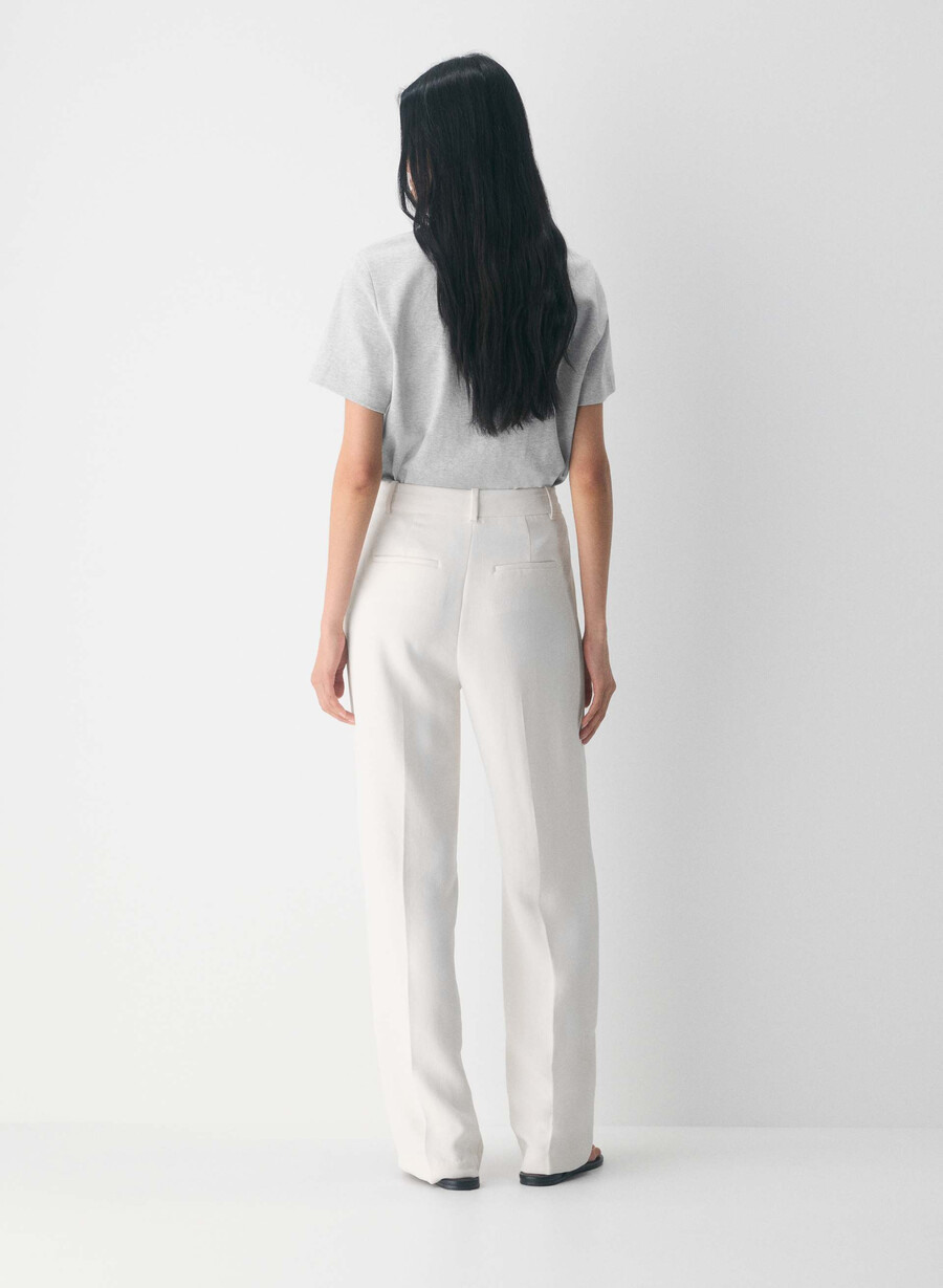 the effortless pant - crepette ljus bjÖrk