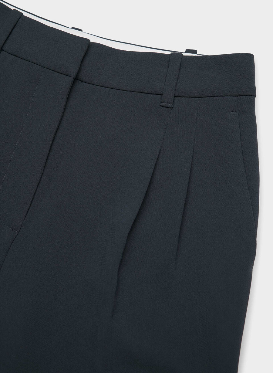 the effortless pant - crepette dark nat navy
