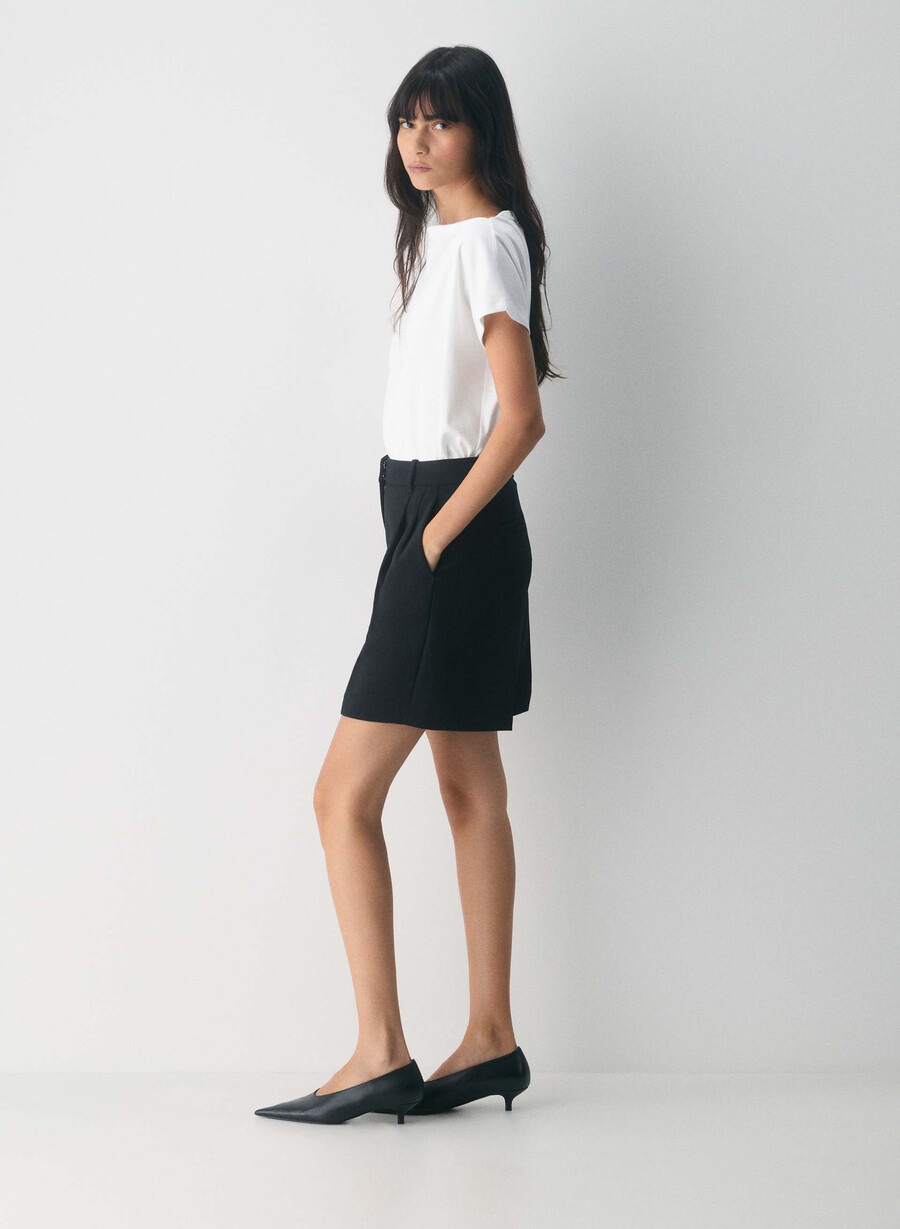the effortless short lång - crepette svart