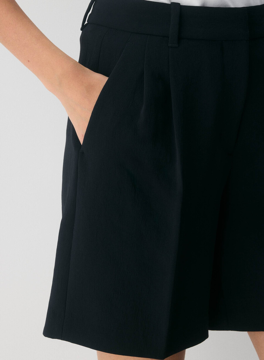 the effortless short lång - crepette svart