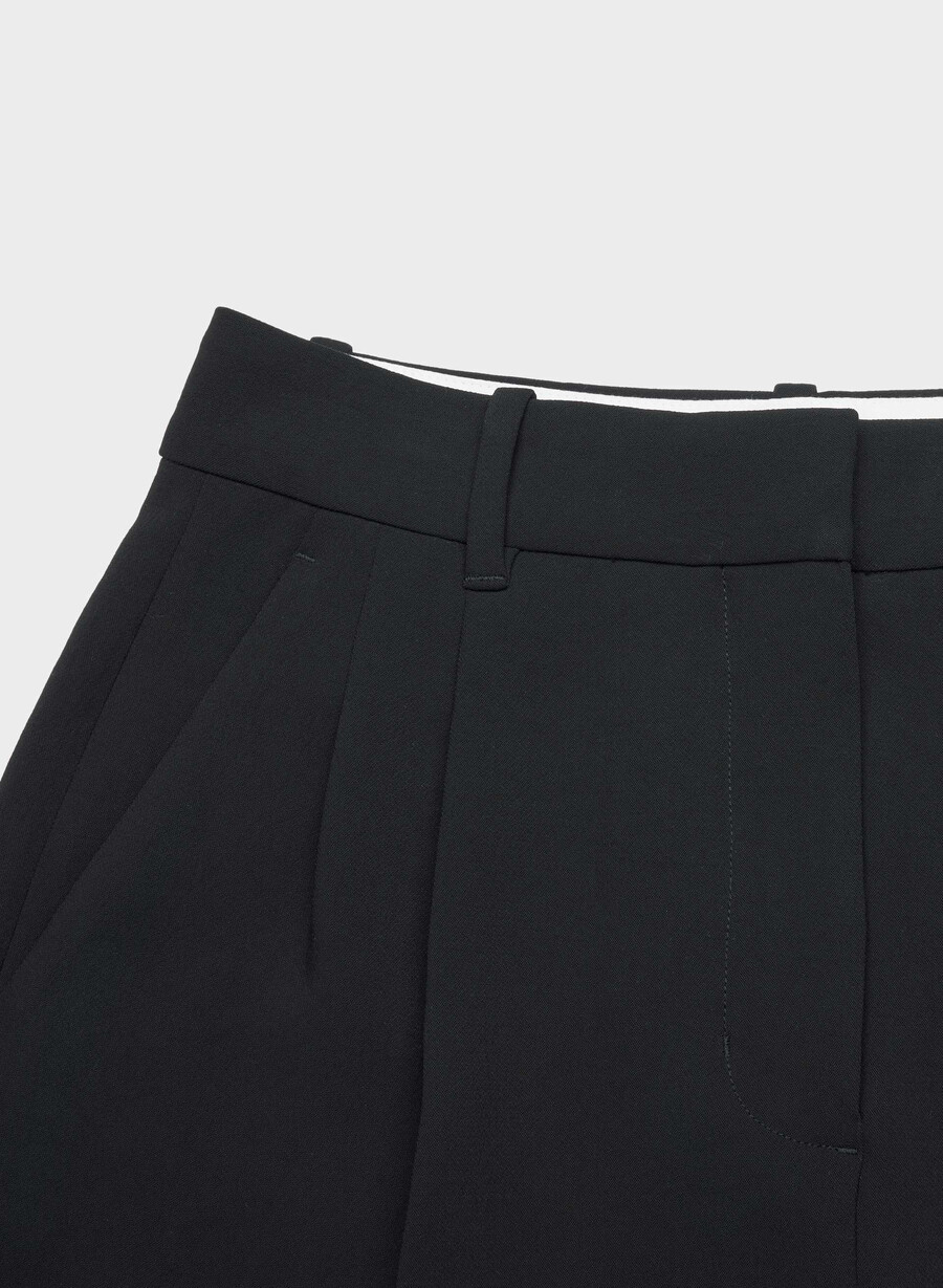 the effortless short lång - crepette svart