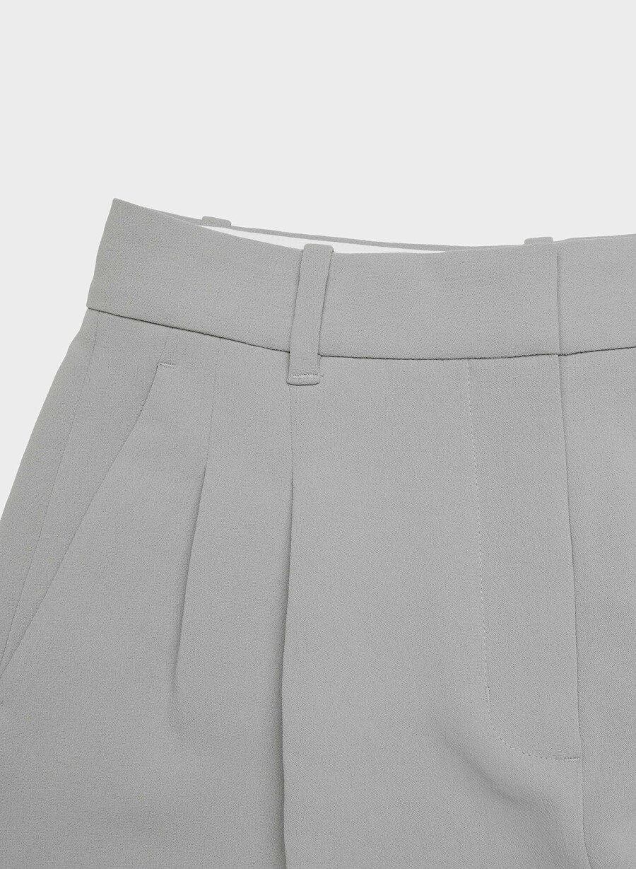 the effortless short lång - crepette riverstone grÅ