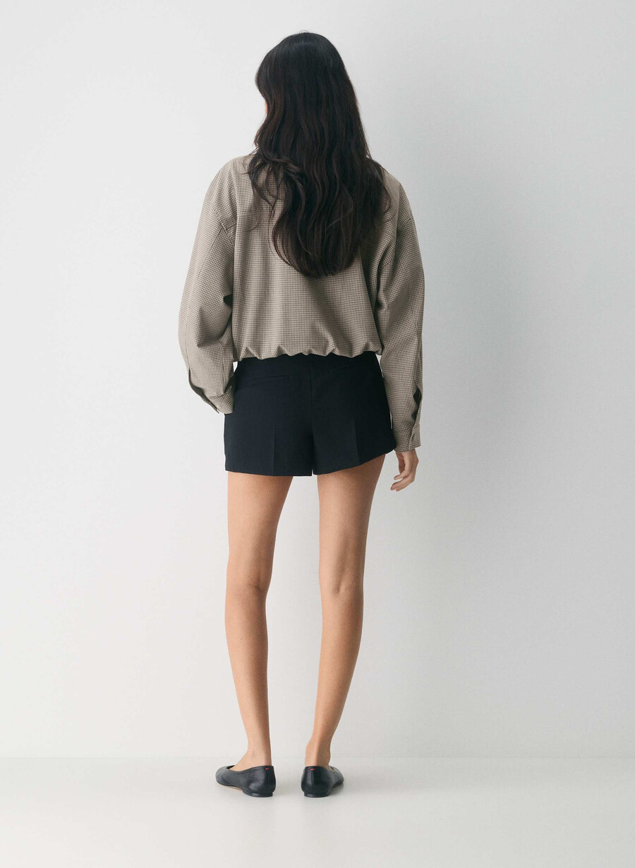 the effortless short mini - crepette svart