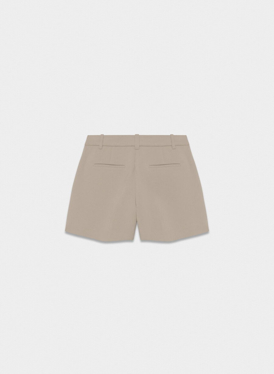 the effortless short mini - crepette nomad taupe