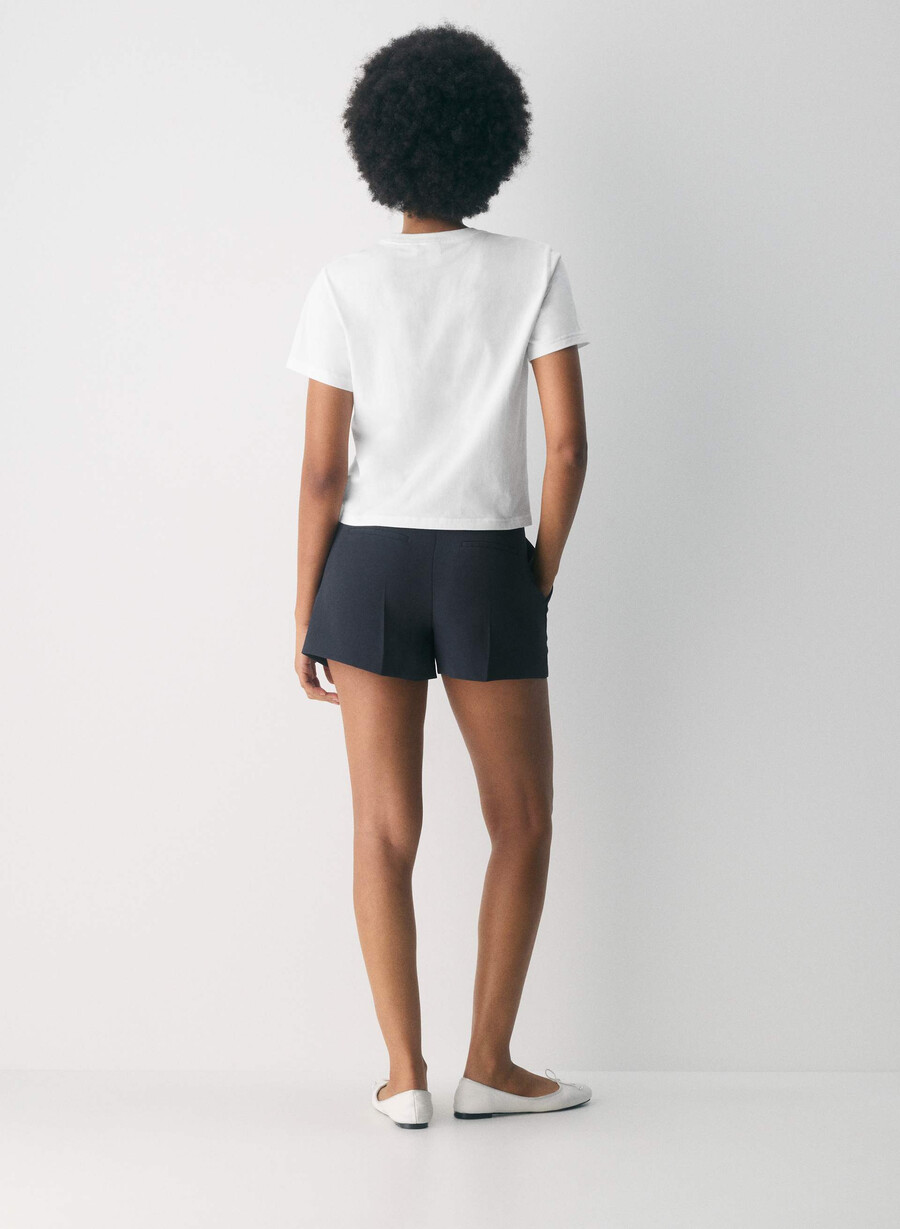 the effortless short mini - crepette dark nat navy