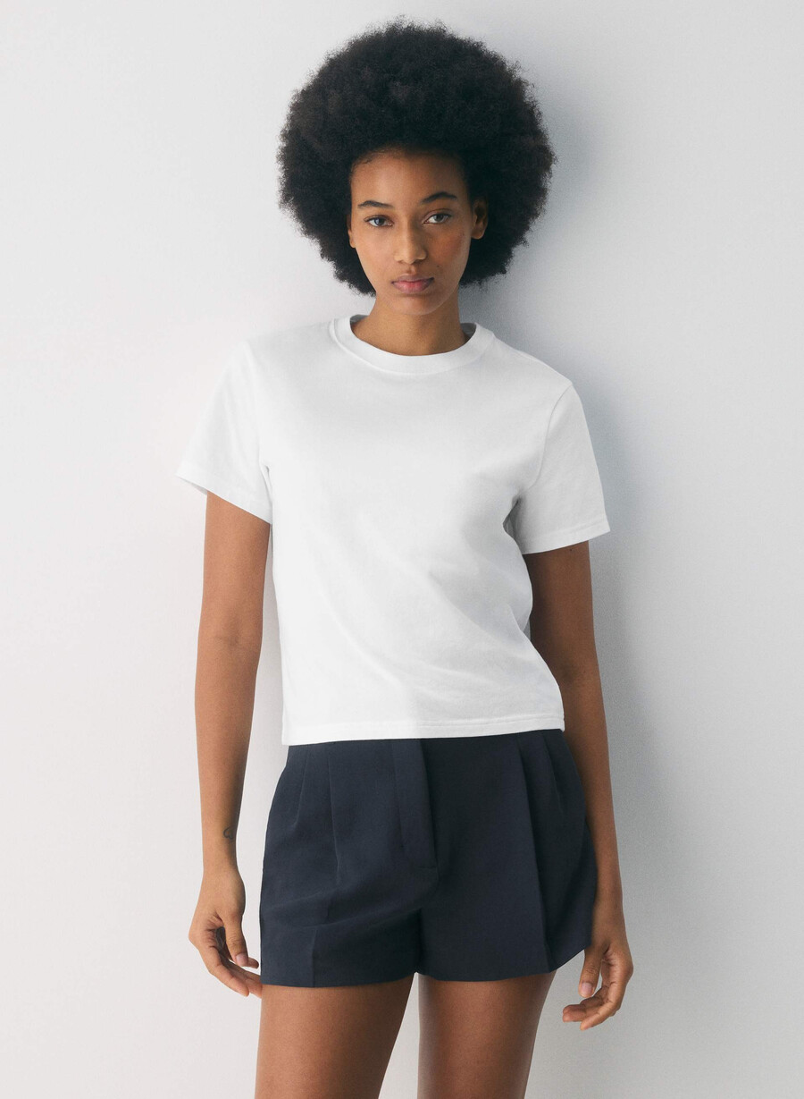the effortless short mini - crepette dark nat navy