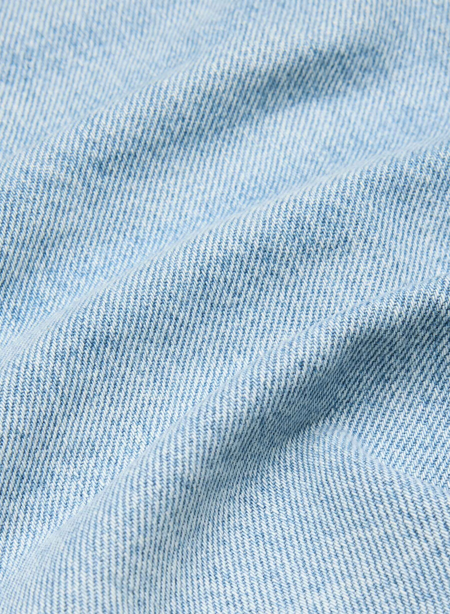 agolde parker långa jeansshorts swapmeet blÅ