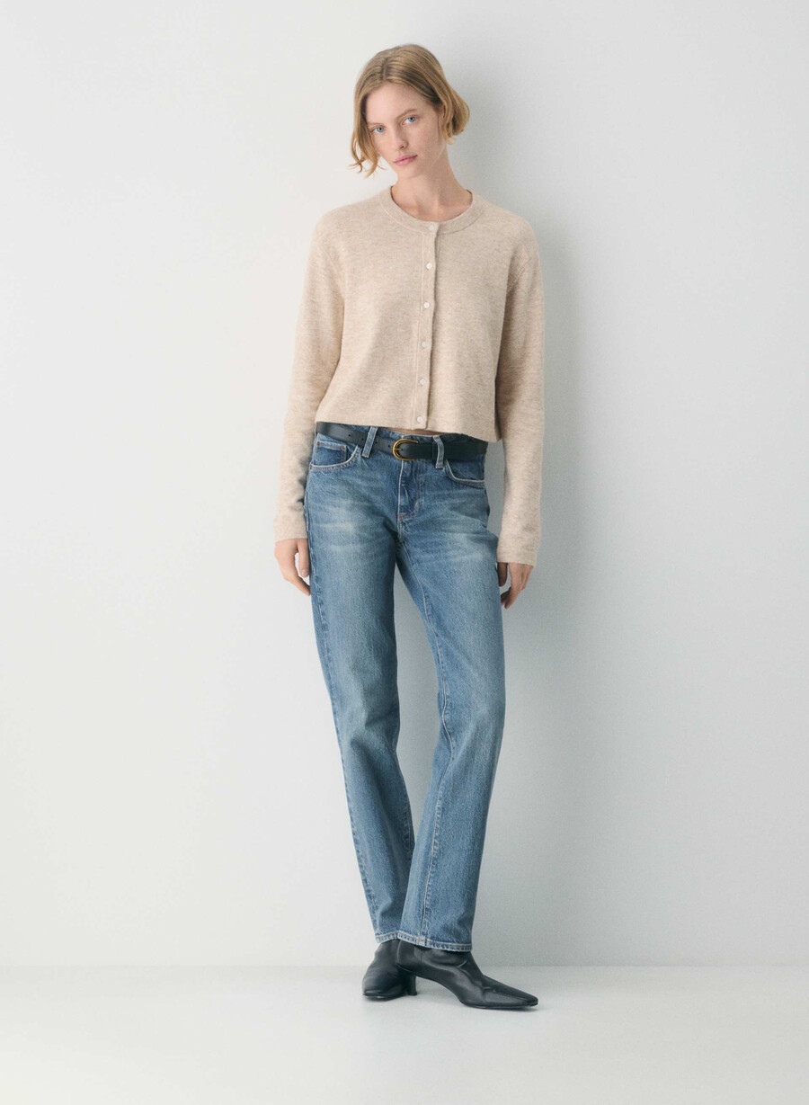 softspoke sicily cardigan ljusgrön havregrynsgrön