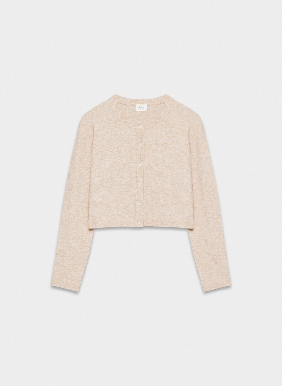 softspoke sicily cardigan ljusgrön havregrynsgrön