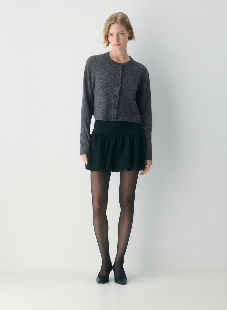 softspoke sicily cardigan mörk olivgrön