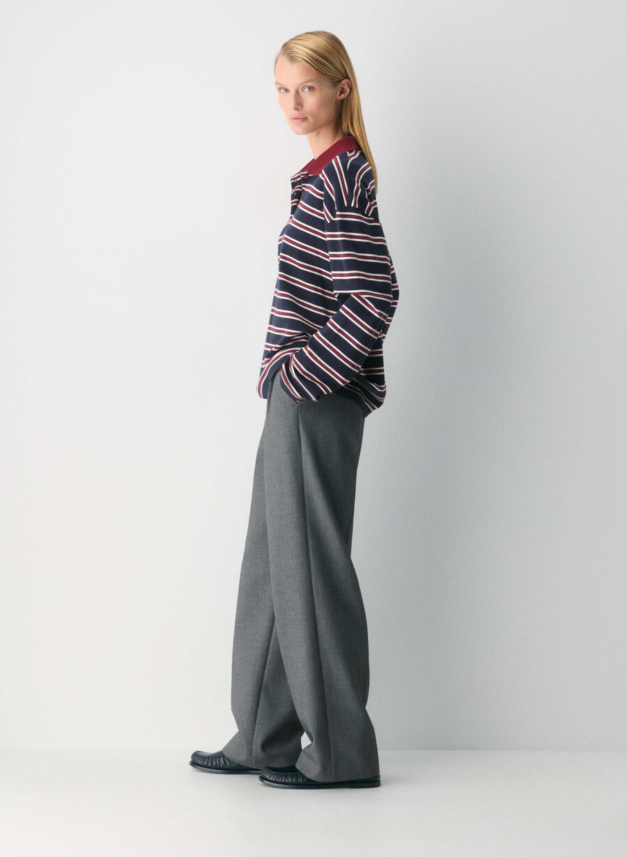 the effortless pant - Återväsentlig ljunggrön