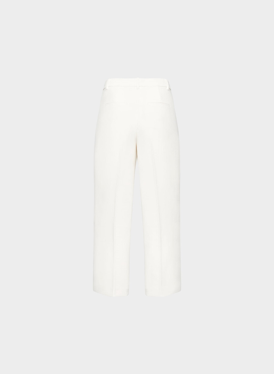 the effortless pant cropped - crepette ljus bjÖrk