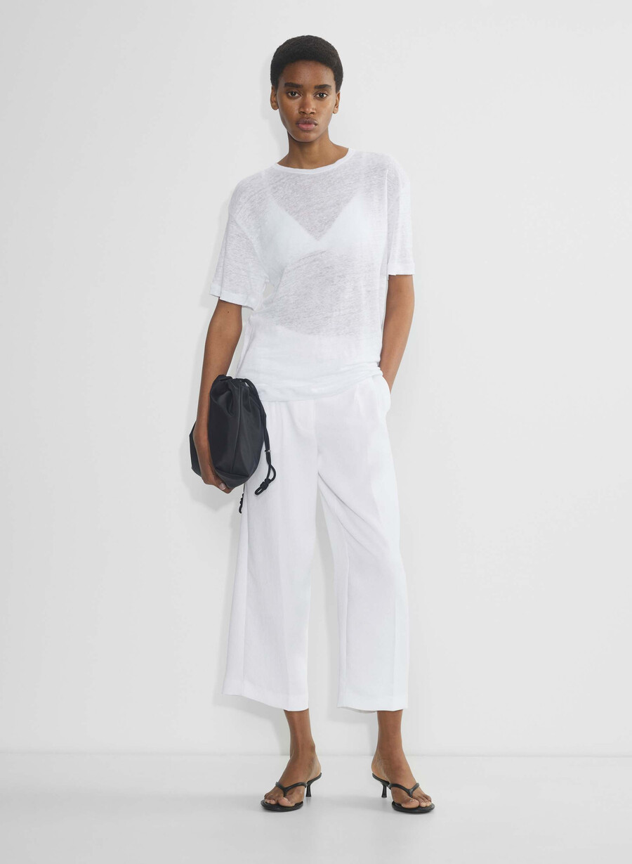 the effortless pant cropped - crepette vit