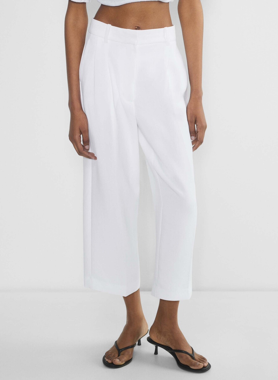 the effortless pant cropped - crepette vit