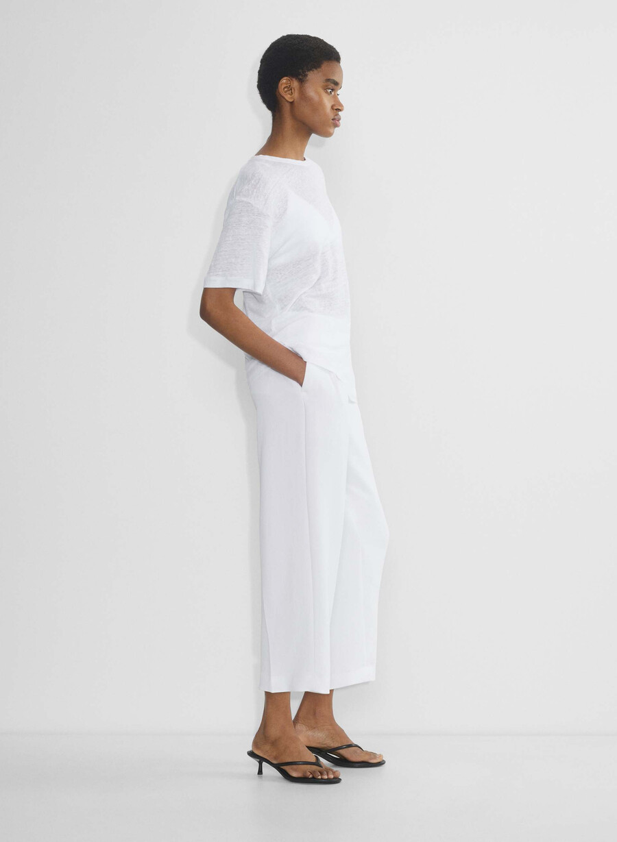 the effortless pant cropped - crepette vit
