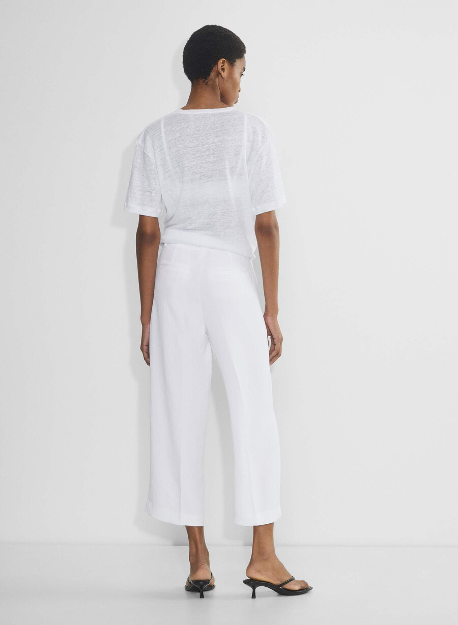 the effortless pant cropped - crepette vit