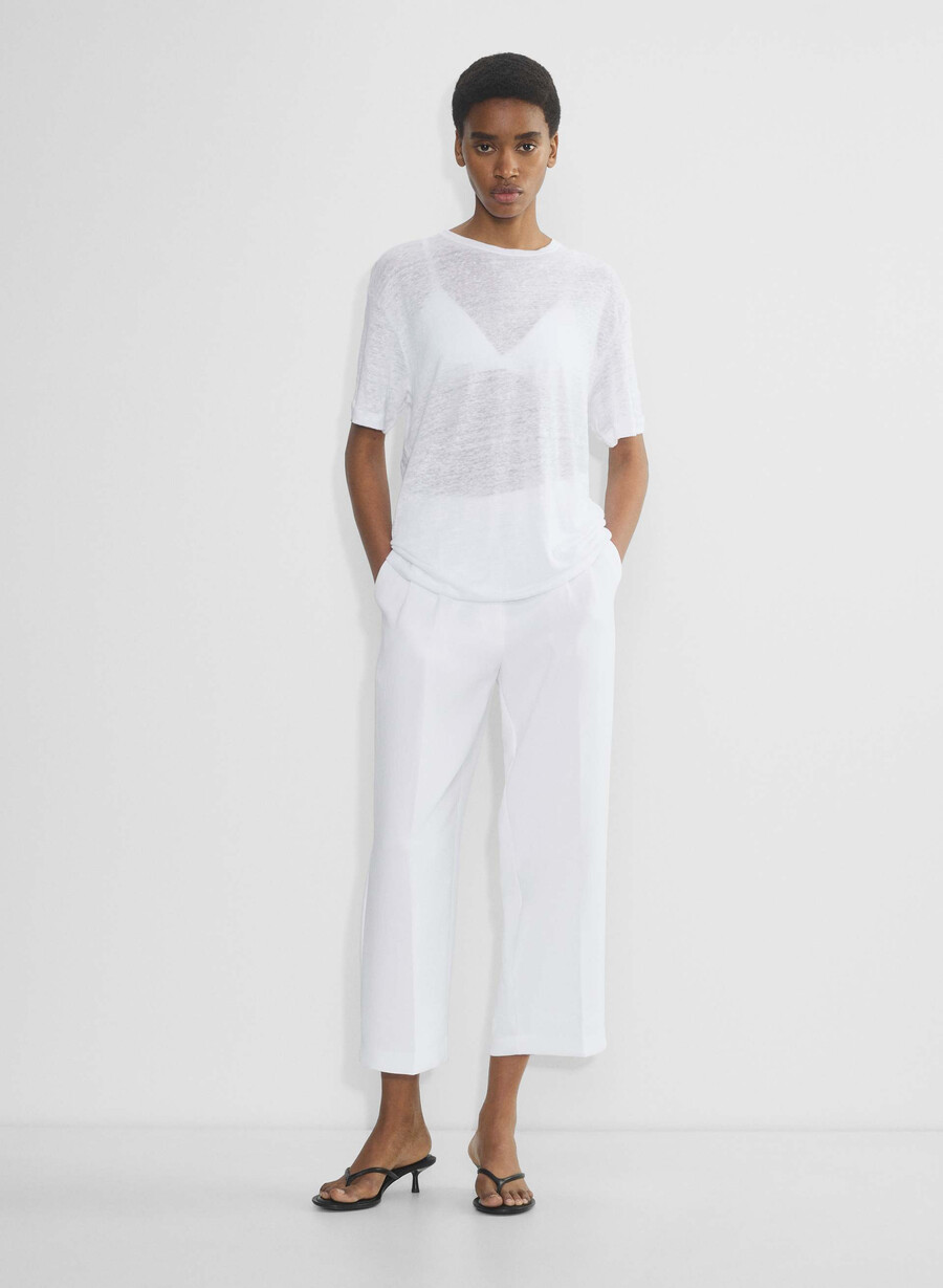 the effortless pant cropped - crepette vit